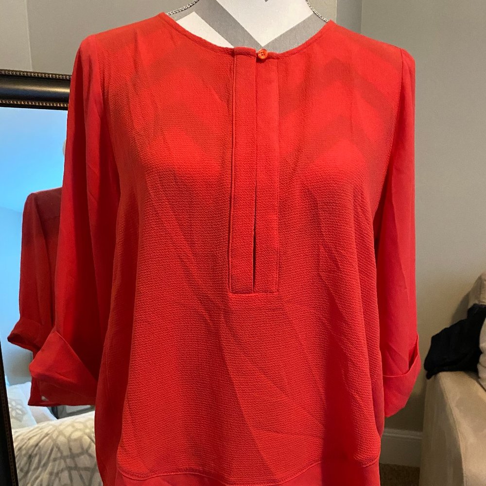 The Limited Red Work Top